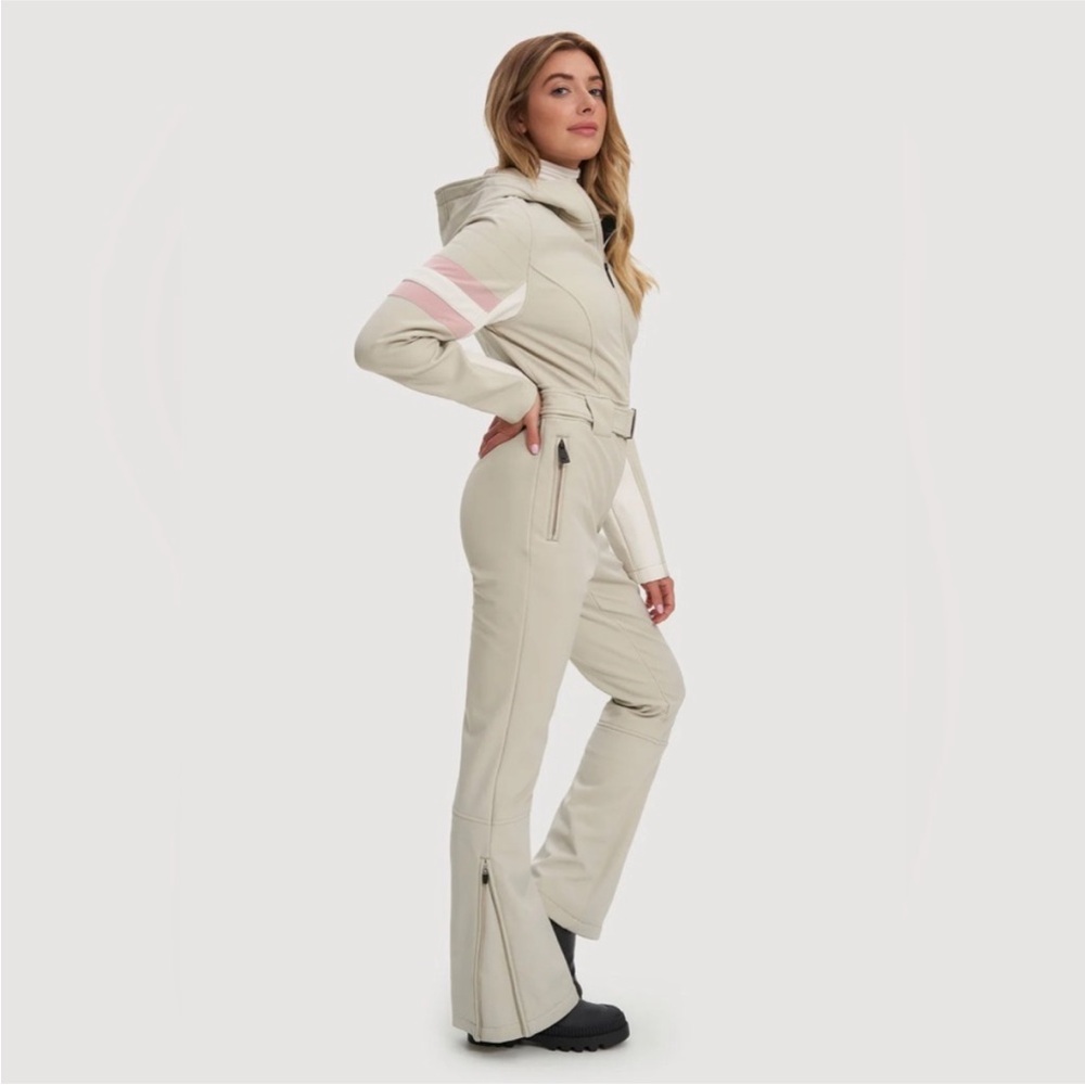 NWT Noise ski suit Madge one piece belted ski suit
